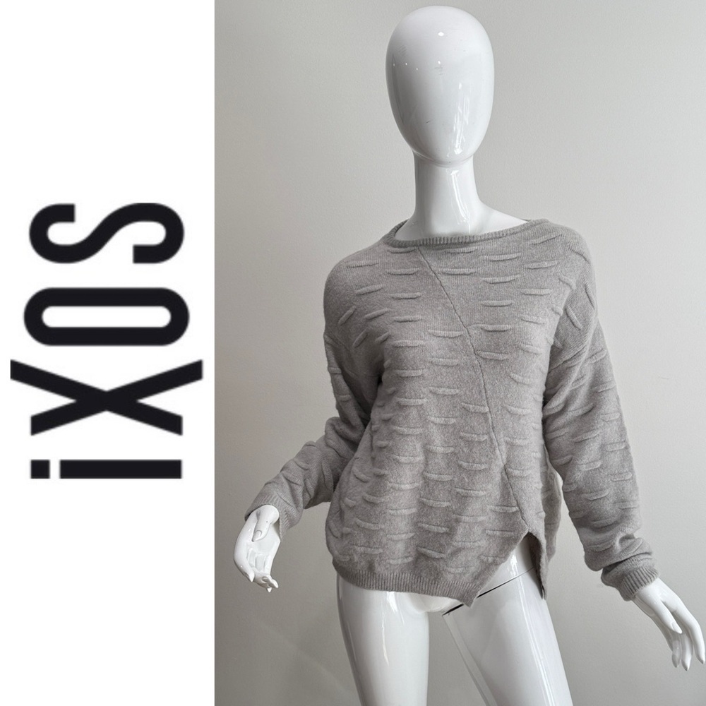 iXOs Beyond Wool Blend Textured Sweater